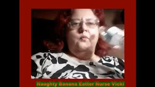 Naughty Banana Eater Nurse Vicki m4v