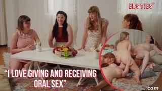 Ersties - Hot Lesbian Babes Attend an Oral Workshop