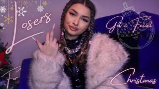 Losers Get a Facial For Christmas