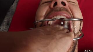 Painfull & Brutal Wiggling In Your Throat from Close Distance (720HD)