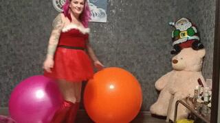 Relax with orange cando gymball