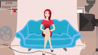 Pantyhose Tease and denial with Nadia White