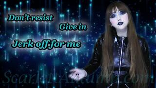Don't resist, give in and masturbate for me - MP4 HD 1080p