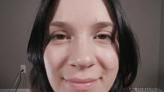 Eye Worship and Face Fetish Close Up - Mari Merlowe
