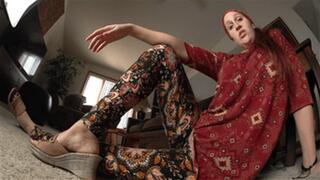 Shoeplay Fetish Tease, 1st