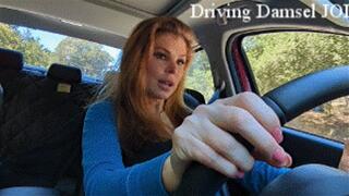 Driving Damsel JOI - Candle Boxxx Pedal Pumping Jerk Off Instruction WMV