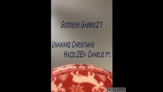 Goddess Gabbie21 Unaware of Charlie In her Christmas Leggings pt 1