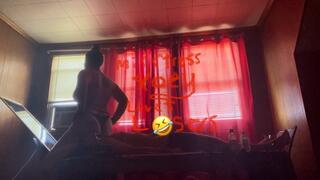 Sub gets smothered by my huge ass