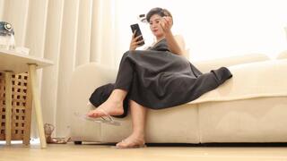 Asian MIYA farts to slaves 4K