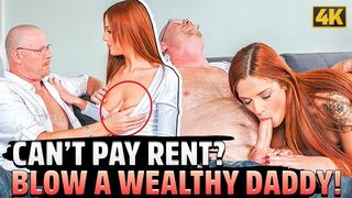 DADDY4K. Billy Tells his GF to take Money from his Rich
