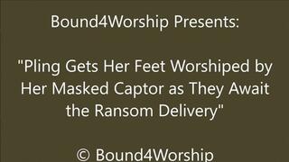 Pling Get Foot Worship While Held for Ransom - HD