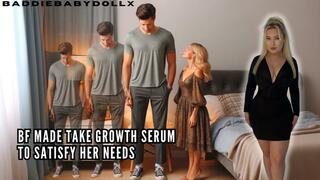 BF given Growth Serum to Satisfy her needs