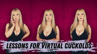 Lessons for virtual cuckolds