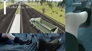 Sensible Destruction in Cuffed Ugg Boots (mp4 1080p)