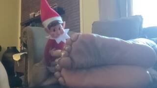 Wiggling Toes with Hermie The Elf (Dec 2023)