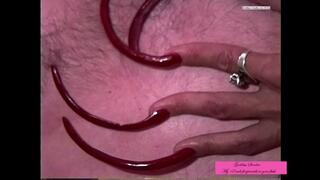 My 12 inch fingernails on your flesh 2