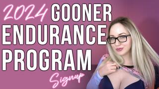2024 Gooner Endurance Program Sign Up