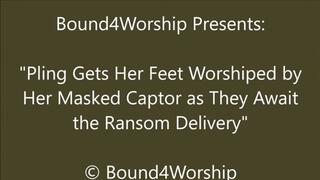 Pling Get Foot Worship While Held for Ransom - WMV