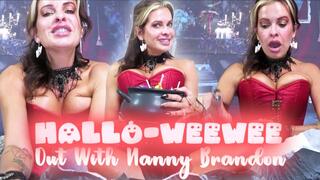 Hallo-weewee Out With Nanny Brandon (HD WMV)