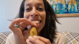 Blowing up balloon for NYE