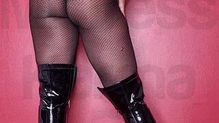 Tights, Boots and Foot Worship