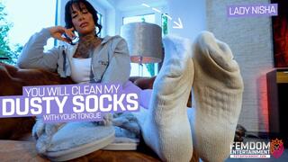 You want my socks? Only if you do what I tell you! ( Sock Fetish with Lady Nisha ) - FULL HD wmv