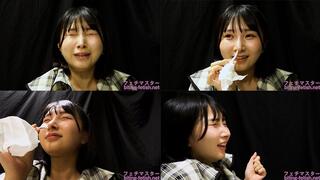Kana Yura - CLOSE-UP of Japanese cute girl SNEEZING - 1080p