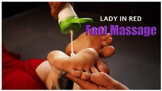 Massage my feet and treat me like a queen