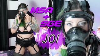 Leela Lapin Dons MSA + SGE Masks and Gives You JOI