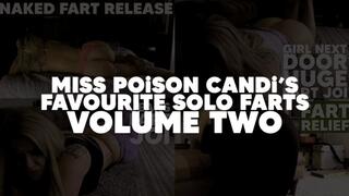 Miss Poison Candi's Favourite Solo Farts Volume Two 1080P