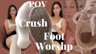 POV Crush Foot Worship
