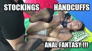 ANAL FANTASY 2401051H SARAI GETTING ASSFUCKED WEARING NYLON SOCKS 2 CAMERA ANGLES HD MP4
