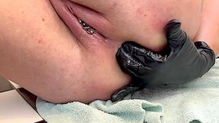 Anal 3 Finger Masturbate and AssHole Working and Pee on the End (wmv)