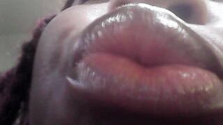 Giantess Big Sexy Mouth Teases Teenie Boyfriend POV 1080