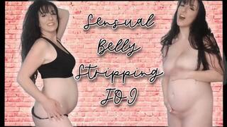 Sensual Belly Stripping JOI MP4