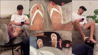 Lick the sweat off my flipflops