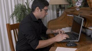 Working at Home Can Have It's Hazards, Especially if You're Little Jimmy Fabian! 4K Video Version