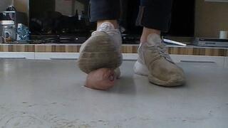 hard cock trample and happy end over used Nike roshe