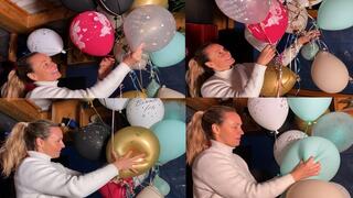 KoalaBalloon nails pop 3 different helium bouquet