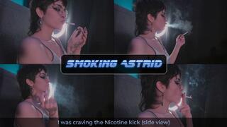 I was craving the Nicotine kick (side view) | Astrid ASMR