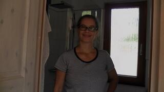 Refreshing shower after a strenuous hike (2022) (MP4)