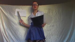 Maths Class Masturbator Punished JOI