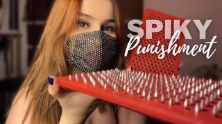 Spiky Punishment From Sadistic Domme