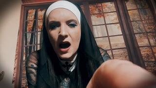 Cruel Nun Humiliates Tiny Female Fairy