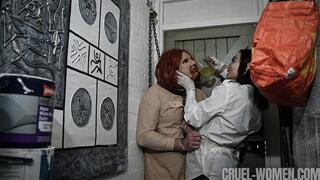 Man Catcher - her wet mask, his feeding time II