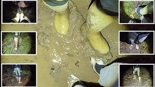 Loser Slave in Sneakers vs Kinky in Boots