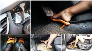 HOT PREMIERE: Crazy really hard revving in powerful Nissan