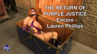 The Return of Purple Justice - Encore - Lauren Phillips - WMV
