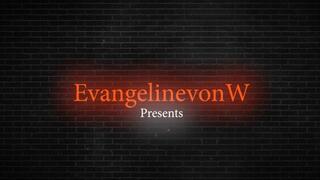 Evangelines Clear Wrap Struggling Bondage on Bed