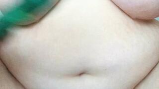 BBW SSBBW Solo masturbation FAT PUSSY and Anal penetration